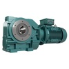 Geared motor helical worm C Series size 875 shaft mounted (standard bore) 1.1kW/6,1rpm
